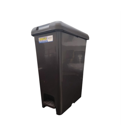 [PAP-RIM-087918] PAPELERA RECTANGULAR 20 LTS PLASTICA COLOR WENGUE CON PEDAL REF. 8791-XP COD- 087918 MARCA RIMAX