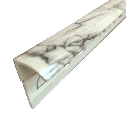 [PER-CEL-CEL-0065] PERFIL / FLEJE DE PLASTICO MARMOLEADO 2.40 MT X 2.3CM COLOR GRIS OSCURO REF. CEL-0065 MARCA CELOSIAS