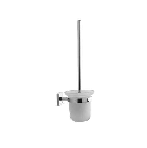 [POR-MHI-M2261] PORTA CEPILLO SANITARIO PARA WC 37 CM SERIE DADO CROMADO REF. M2261 MARCA MHILER