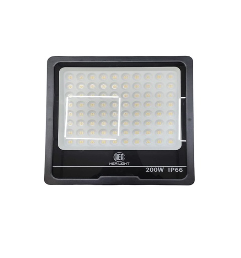 [REF-HEA-LUM01145] REFLECTOR CUADRADO LED 200 W COB AC 90 - 265 V 4100 K IP66 REF. 006466 MARCA HEA LIGHT