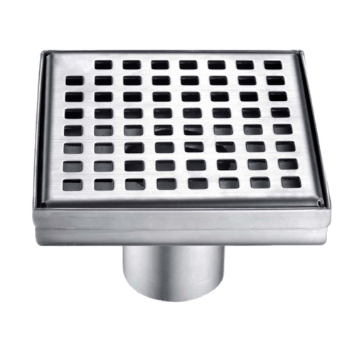 [REJ-FP-08RJ43] REJILLA CUADRADA / PERFORADA SQUARE INOX SATINADA 15 X 15 CM REF.08RJ43 FP