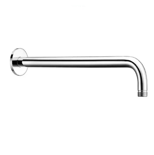[TUB-MHI-M132] TUBO DE DUCHA / REGADERA ANGULO 90° ACERO INOX 304 40 CM SERIE MOON REF. M132 MARCA MHILER