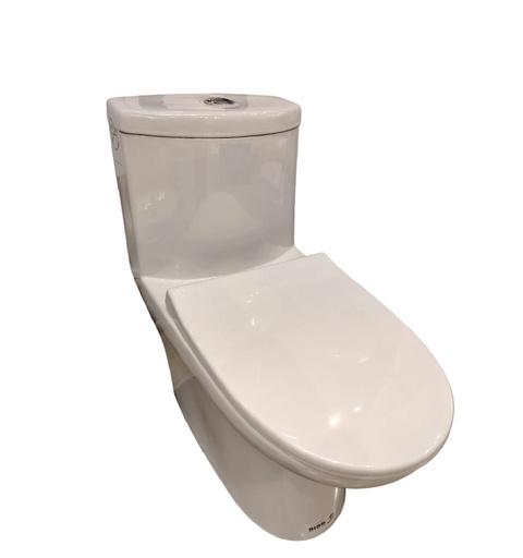 [WC-COR-121871001] WC SANITARIO ONE PIECE TANQUE BAJO MOD. BILBAO BLANCO MOD. 12172 REF. 121871001 MARCA CORONA