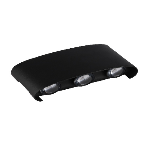 [APL-ART-AI-WL12-BK-DL] APLIQUE DE PARED SUPERFICIAL 6W 6500 K IP65 340LM 85-265V NEGRO REF. AI-WL12-BK-DL MARCA ARTIG LIGHT
