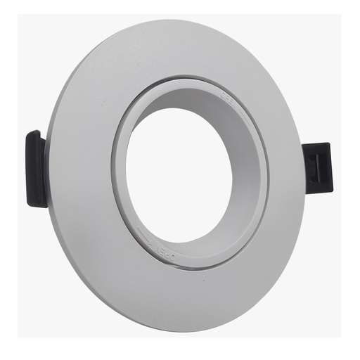 [FRA-ART-AI-RD02-WH] APLIQUE SPOT REDONDO P/ GU10 EMP PC 90 X25 MM C/SOCKET- HOLE 75MM - BLAN REF. AI-RD02-WH ARTIG LIGHT