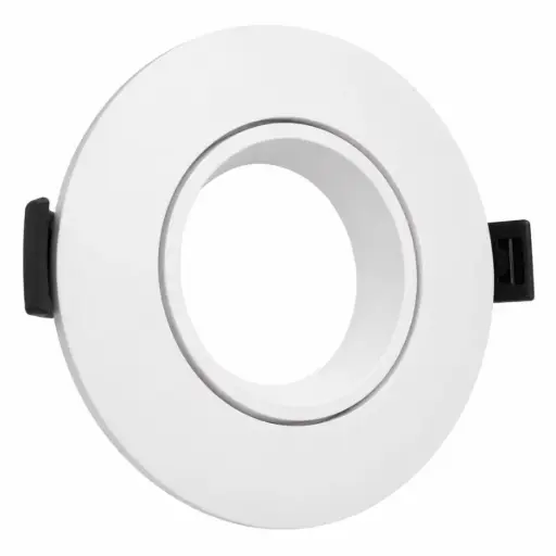 [FRA-ART-AI-RD02-WH] APLIQUE SPOT REDONDO P/ GU10 EMP PC 90 X25 MM C/SOCKET- HOLE 75MM - BLAN REF. AI-RD02-WH ARTIG LIGHT