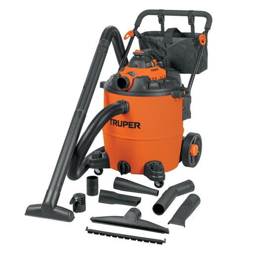 [ASP-TRU-K1522] ASPIRADORA / SOPLADORA 16 GAL. LIQ Y SOLD. 4800 W 2 HP MOD. ASP-16S REF. 101522 MARCA TRUPER