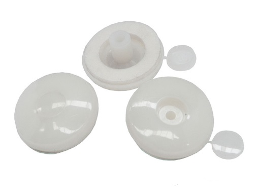 [BOT-KLA-BOTON-BCO] BOTON / TAPA TORNILLOS PLASTICO P/ TORNILLOS DE TECHOS DE POLICARBONATO ( BLISTER 20 UND) MARCA KLAR