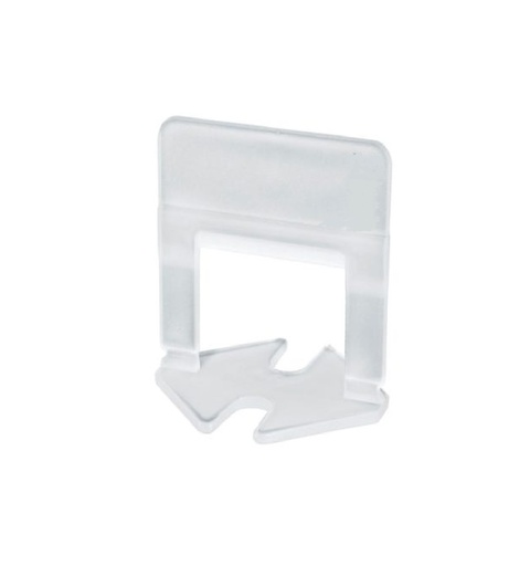 [ESP-GLO-001] ESPACIADOR P/ SISTEMA DE NIV 0.5 MM PORCEL / CERAM (BOLSA 100 UNDS) REF. 001 GLOBAL CERAMIC