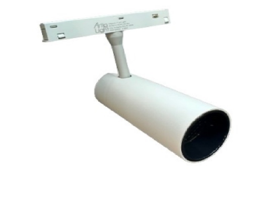 [LAM-ART-AI-MG48-12D-WH] LAMPARA LED INTEGRADA T/BALA 12W 3000K 48V BLANC P/ RIEL TRACK LIGHT REF. AI-MG48-12D-WH ARTIG LIGHT