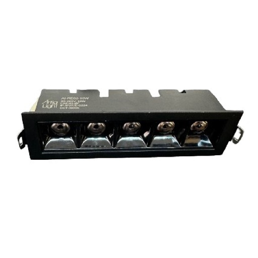 [LAM-ART-AI-RE02-10W-CW] LAMPARA LED LINEAL MULTI SPOT 10W P/EMP 5X2W 4200K 650LM 80-265V REF AI-RE02-10W-CW MARCA ARTIG LIGH