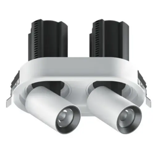 [LAM-LUC-GAL24B] LAMPARA LED INTEG. T/BALA RED. EMP. 24W 3T/CRI90+ DOBLE C/BLANCO REF. GAL24B / 504190 MARCA LUCERNA