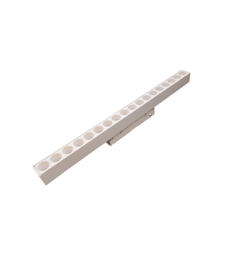[LAM-LUM-EF-1574-18W] LAMPARA LED LINEAL MULTISPOT 18W 48V 3000K+4000K 330X22X25MM BCO P/RIEL MAG REF. EF-1574-18W LUMIND