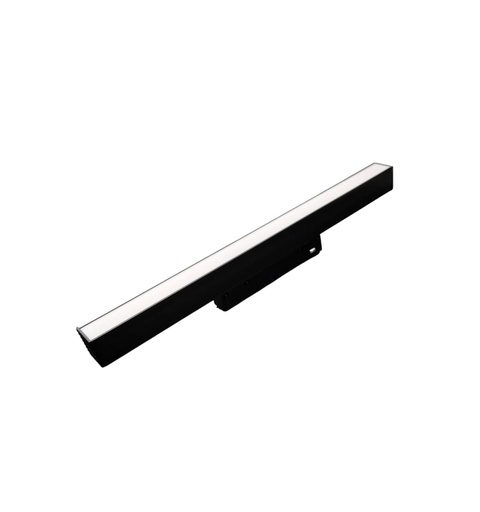 [LAM-LUM-EF-1571] LAMPARA LINEAL DIFUSA 12W 48V 3000K+ 4000K 300X22X25 MM P/RIEL MAGNETICO NEGRO REF. EF-1571 LUMIND