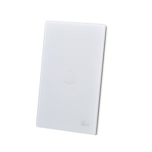 [INT-BAR-INT.11.04] INTERRUPTOR TIMBRE SERIE NEVE COLOR BLANCO BRILLANTE REF. INT.11.04 MARCA BARI