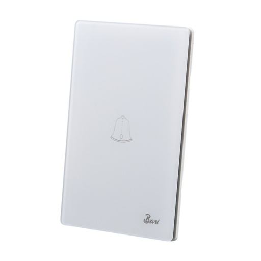 [INT-BAR-INT.16.04] INTERRUPTOR TIMBRE SERIE NEBBIA COLOR BLANCO MATE REF. INT.16.04 MARCA BARI