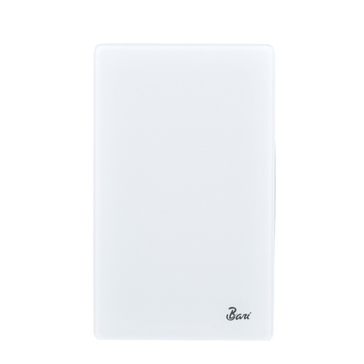 [TAP-BAR-INT.16.10] TAPA CIEGA SERIE NEBBIA COLOR BLANCO MATE REF. INT.16.10 MARCA BARI