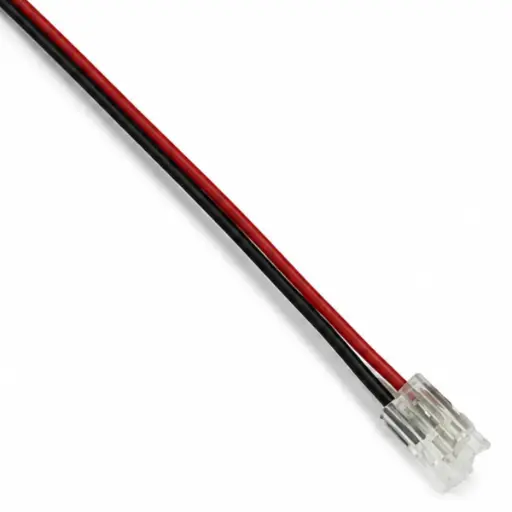 [ACC-LUM-LUM-1085] ACCESORIO DE ALIMENTACION CONECTOR P/ CINTA STYPE / T/COB FIX SILICONA 110 V P/ LUM-1527 REF. LUM-1085 LUMIND