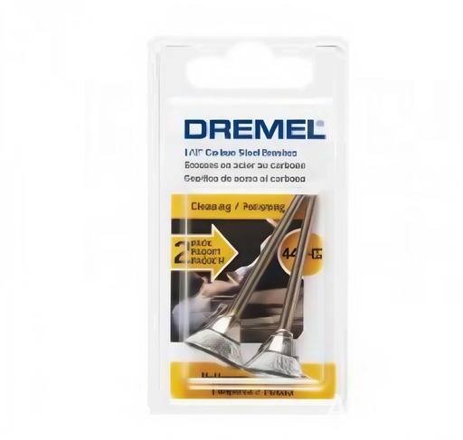[CEP-DRE-864118] CEPILLO ACERO AL CARBON 1/2" 2 PZAS PARA DREMEL MOD. 442-02 REF. 26150442AC / 864118 MARCA DREMEL