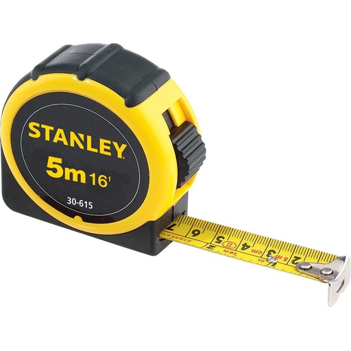 [CIN-STA- 30615] CINTA METRICA DE 3/4" X 5 MTS MOD. GLOBAL PLUS REF. 30-615 MARCA STANLEY