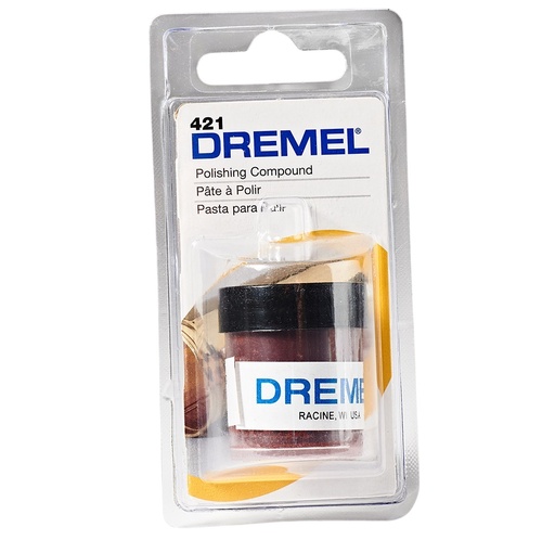 [PUL-DRE-864338] CREMA DE PULIR METALES Y PLASTICOS PARA DREMEL MOD. 421 REF. 864338 / 2615000421 MARCA DREMEL