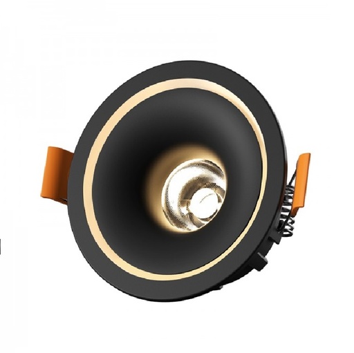 [LAM-LIP-LP-DL10GS01-YB] LAMPARA LED SPOT REDONDO 10 W 3 CCT 900 LM 100-285V IP44 C/NEGRO REF LP-DL10GS01-YB LIPER