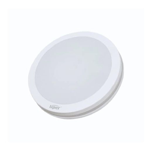 [LAM-LIP-LP-DL30MA01-Y] LAMPARA DE TECHO LED 30 W 6500K 2550 LM 100-285 V IP65 COLOR BLANCO REF. LP-DL30MA01-Y MARCA LIPER