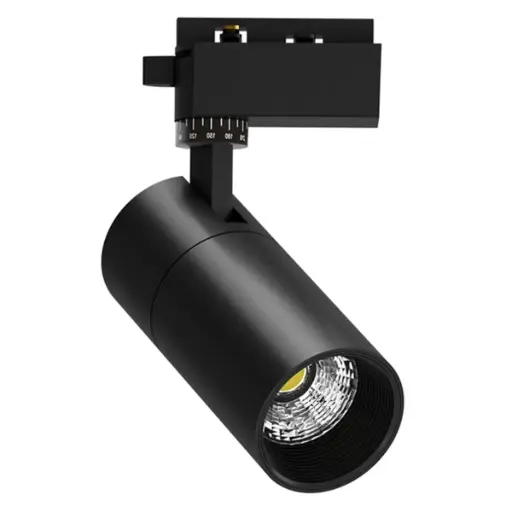 [LAM-LIP-LPTRL-20F01] LAMPARA LED INTEGRADA T/BALA 20W 4000K 100-285V NEGRO P/RIEL TRACK LIGHT REF LPTRL-20F01 MARCA LIPER