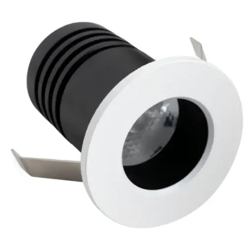 [LAM-LUM-764-W] LAMPARA LED MINI RING SPOT LIGHT 3 W 3000 K 38 X 45 MMCOLOR BLANCO REF. LUM-764-W  MARCA LUMIND