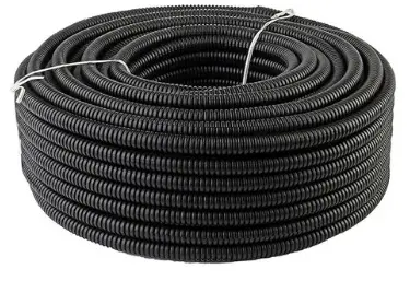 [TUB-TUB-9200079-MTS] TUBO CORRUGADO POLIPROPILENO 1/2" POR METRO COLOR NEGRO REF. 9200079 / 360026 MARCA TUBO FLEX