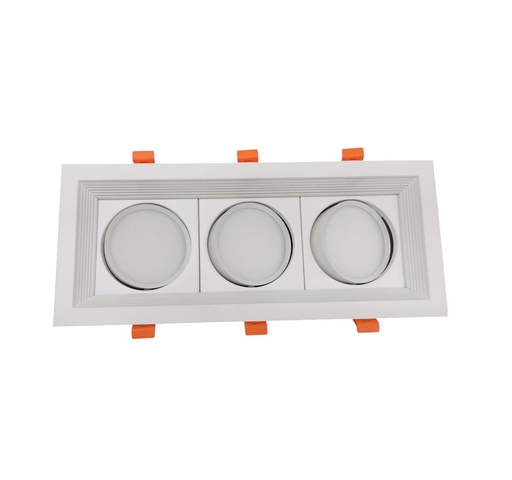 [APL-MAF-AB0013000K36W] APLIQUE LED SPOT P/EMPOTRAR DIRECCION 3 X 36W 3000K 85 - 277 V BLANCO REF 001-007-AB0013000K36W MAFI