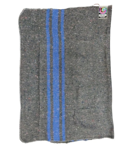 [COL-PAL-40840009-AO] COLETO RAYAS 75 CM X 60 CM UNIDAD COLOR GRIS/ RAYAS AZUL OSCURO COD. 40840009 / 400058 PALMA REAL