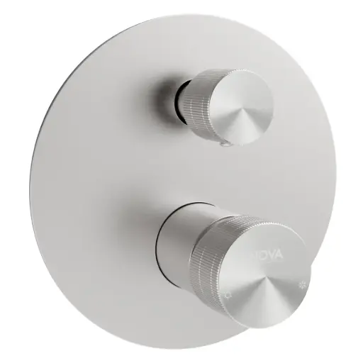 [GRI-NOV-NVGRI5625] GRIFERIA MONOMANDO EMPOTRADO DE BAÑO DOS VIAS SERIE FUTURA BRUS RAD / CROM REF. NVGRI5625 MARCA NOVA