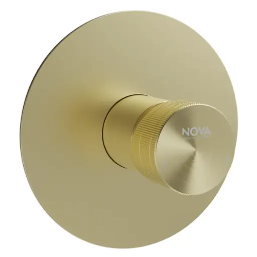 [GRI-NOV-NVGRI5634] GRIFERIA MONOMANDO EMPOTRADO DE DUCHA SERIE FUTURA D´OR RADIANCE / DORADO REF. NVGRI5634 MARCA NOVA