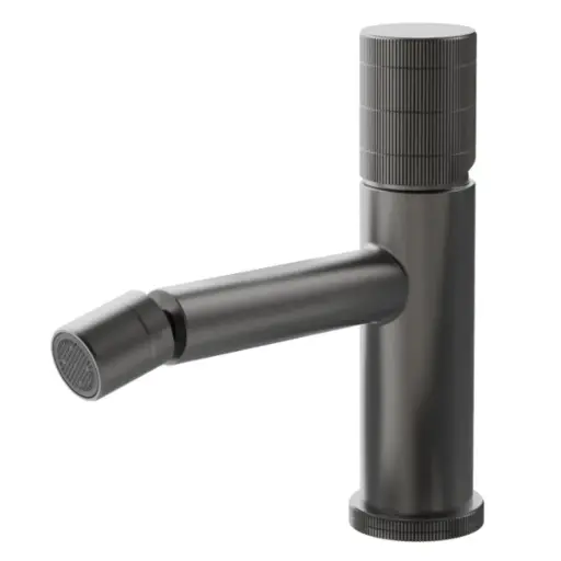 [GRI-NOV-NVGRI5673] GRIFERIA MONOMANDO BIDE P/ LAVAMANO ACERO INOX SERIE ANTHRACITE RADIANCE / GRIS REF NVGRI5673 NOVA