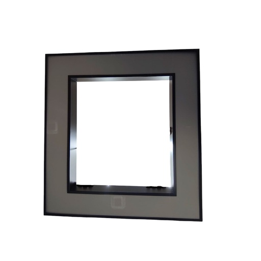 [LAM-MAF-IL0046500K72W] LAMPARA COLGANTE DE TECHO LED MOD. CUADRAD 72 W 6500K 85 - 277V NEGRO REF. 001-007-IL0046500K72W MAFI