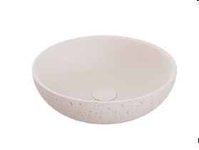 [LAV-NOV-NVLAV7856] LAVAMANOS REDONDO DE SOBREPONER 39 CM LOOP SIGNATURE PINK REF. VLAV7856 MARCA NOVA