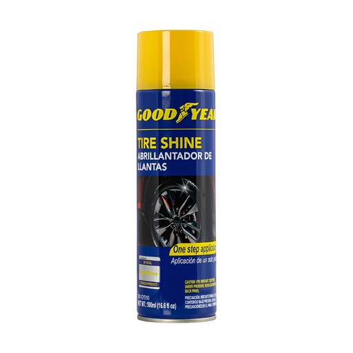 [ABR-GOO-991-GY010] ABRILLANTADOR DE LLANTAS 500 ML EN SPRAY REF. 991-GY010 / 065046 MARCA GOOD YEAR