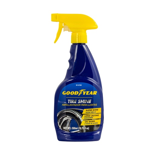 [ABR-GOO-991-GY085] ABRILLANTADOR DE LLANTAS 500 ML A BASE DE ACEITE REF. 991-GY085 / 467386 MARCA GOOD YEAR
