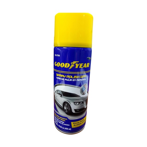 [CER-GOO-991-GY044] CERA DE PULIR EN SPRAY 450 ML REF. 991-GY044 / 756121 MARCA GOOD YEAR