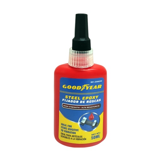 [FIJ-GOO-991-2306200] FIJADOR DE ROSCAS P/ TORNILLOS SENSIBLES A LA VIBRACION 50 ML REF. 991-2306200 / 062005 MARCA GOOD YEAR