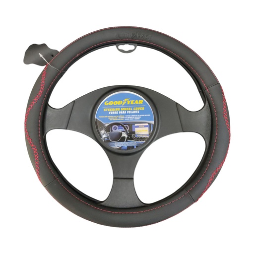 [FOR-GOO-991-80073] FORRO PARA VOLANTE 38 X 8.5 CM COLOR NEGRO - ROJO REF. 991-80073 / 800732 MARCA GOOD YEAR