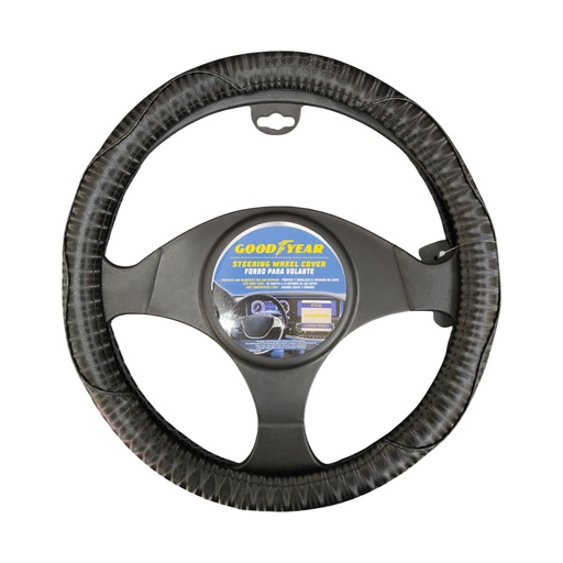 [FOR-GOO-991-2001909] FORRO PARA VOLANTE 38 X 8.5 CM COLOR NEGRO REF. 991-2001909 / 019095 MARCA GOOD YEAR