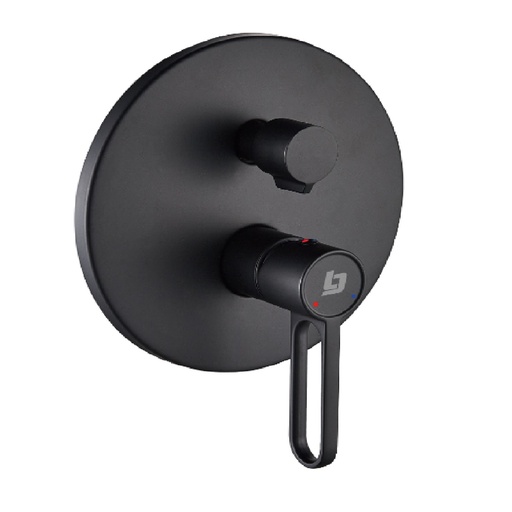 [GRI-BEL-GRI-1248] GRIFERIA DUCHA MONOMANDO CON DESVIADOR PRESTIGE BLACK REF. GRI-1248 MARCA BELT-G