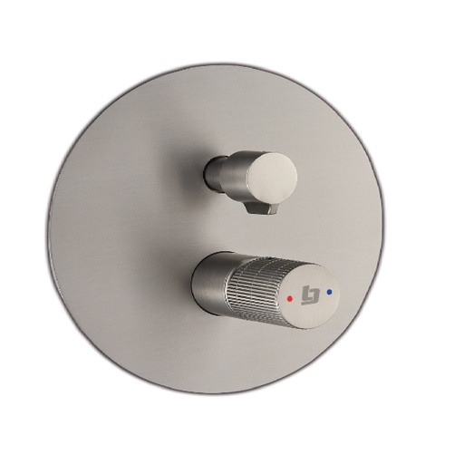 [GRI-BEL-GRI-2221] GRIFERIA DUCHA MONOMANDO CON DESVIADOR SLOTT BRUSHED / CEPILLADO / SATINADO REF. GRI-2221 MARCA BELT-G