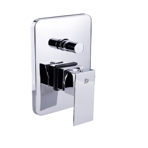 [GRI-BEL-GRI-1661] GRIFERIA DUCHA MONOMANDO CON DESVIADOR SQUARE REF. GRI-1661 MARCA BELT-G