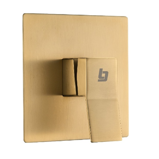 [GRI-BEL-GRI-1240] GRIFERIA DUCHA MONOMANDO PIAZZA GOLDEN BRUSHED / CEPILLADO / SATINADO REF. GRI-1240 MARCA BELT-G