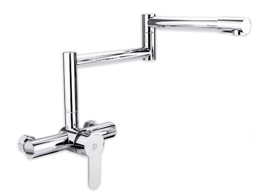 [GRI-BEL-GRI-1560] GRIFERIA PARED MONOMANDO JOY CUELLO PLEGABLE GRI-1560 MARCA BELT-G
