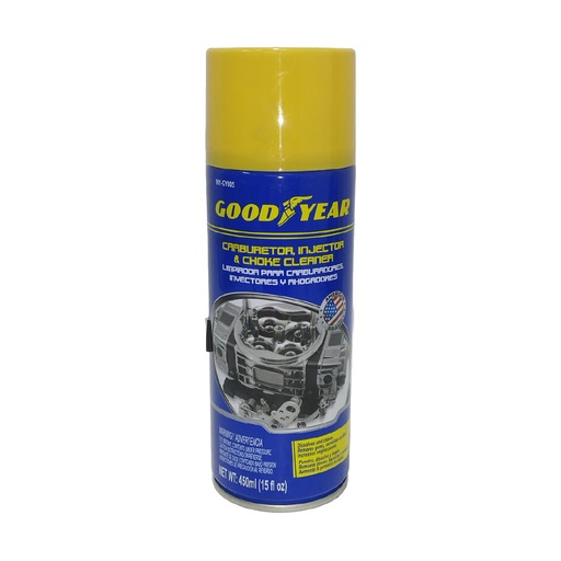 [LIM-GOO-991-GY005] LIMPIADOR DE CARBURADOR EN SPRAY 450 ML REF. 991-GY005 / 386601 MARCA GOOD YEAR