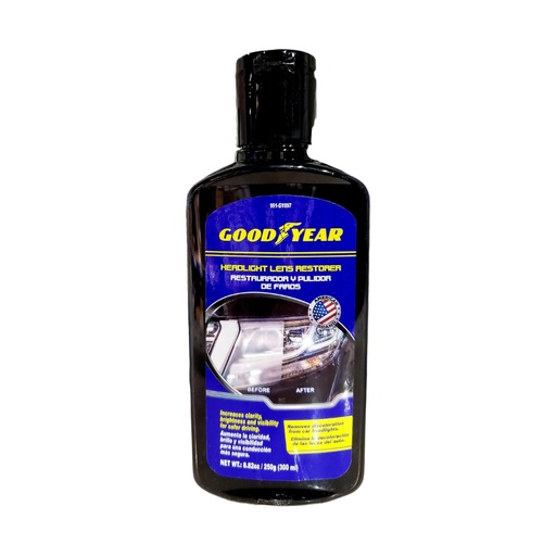 [LIM-GOO-991-GY097] RESTAURADOR Y PULIDOR DE FAROS 300 ML LIQUIDO REF. 991-GY097 / 386830 MARCA GOOD YEAR
